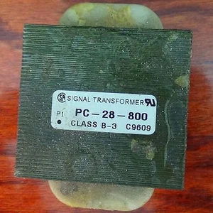 Signal Transformer PC-28-800 primary 115V; secondary 14V & 28VCT, 24VA (e0129)  - Picture 1 of 9