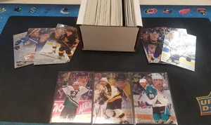 1996-97 FLAIR HOCKEY FULL SET 1-100 - Picture 1 of 5