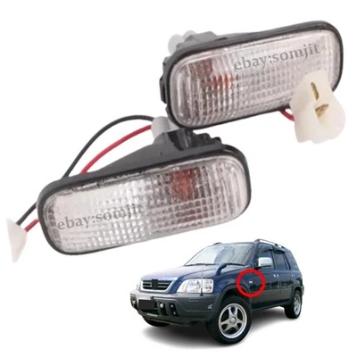Lámpara de señalización lateral luz de señal de giro lente transparente para Honda CR-V CRV RD1, 1995-2001. Foto 1 de 4