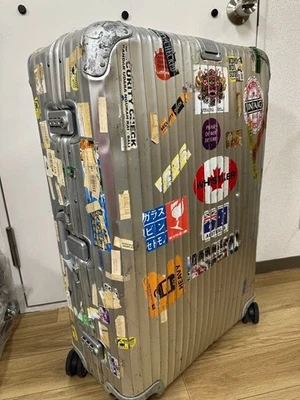 Rimowa Topas Silver 4-wheels Carry Case Suitcase - Image 1 of 4