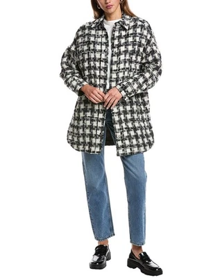 Sobrecamisa para mujer Iro Parvati mezcla de lana Foto 1 de 2