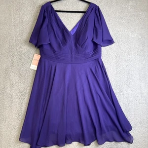 Abito JJ’s House donna 18 spose damigella viola occasione speciale mamma sposa - Foto 1 di 15