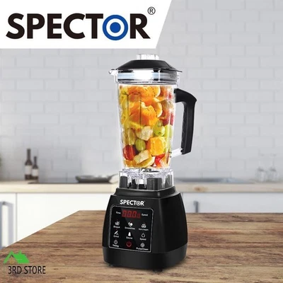 Spector 2L Commercial Blender Mixer Food Processor Juicer Smoothie Ice Crush - image 1 of 4