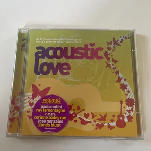 'Acoustic Love' Various Artists. CD Double Album. Very Good Condition - Picture 1 of 4