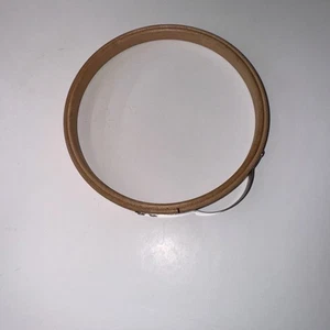 Vintage Princess Bow Spring Wooden Embroidery Hoop 5" Made In USA No Felt - Picture 1 of 8
