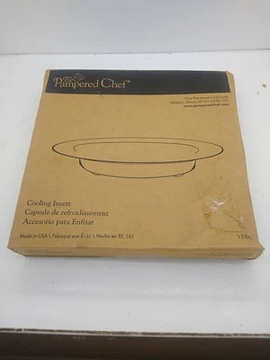 Inserto de enfriamiento The Pampered Chef para hilandero de ensaladas 1786 NUEVO EN PAQUETE Foto 1 de 4