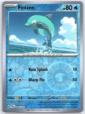 Finizen 048/162 Near Mint SV05: Temporal Forces Pokemon Shipnow RevHolo - Image 1 of 2