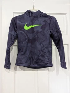 Nike Dri Fit Purple Kids Hoodie Size Small - Picture 1 of 4