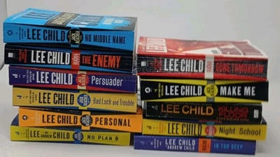Jack Reacher Book Lot Of 11 by Lee Child & Andrew Child. Paperback. Action. Foto 1 de 4