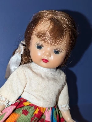 Muñeca Muffie Nancy Ann Storybook Años 50 Pierna Recta Caminante De Colección Pelo Rojo FUNCIONA Foto 1 de 4