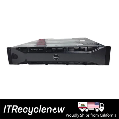 Controlador Dell 12 bahías 3,5 pulgadas iSCSI SAN almacenamiento EqualLogic PS4100 2x tipo 12 Foto 1 de 4