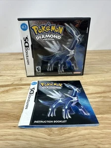 Pokémon Versione Diamante - Solo custodia e manuali Nintendo DS - NO GIOCO - Foto 1 di 7