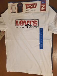 New Levis Youth 2-Pack Tees