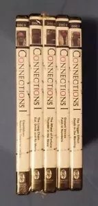 Brand New Connections 1 James Burke 5 DVD Complete Set BBC SEALED Rare HTF - Picture 1 of 9