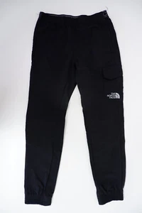 North Face Boys Combats Walking Pants Size M Medium Black Slim Fit - Picture 1 of 9