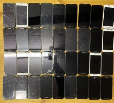 Defective Lot of 36 Motorola G 3rd Gen | XT1548/XT1540 Untested Read Description - Image 1 of 4