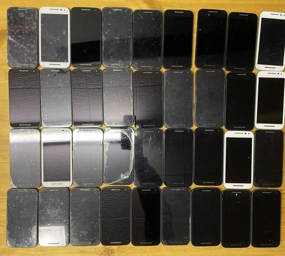 Defective Lot of 36 Motorola G 3rd Gen | XT1548/XT1540 Untested Read Description - Image 1 of 4
