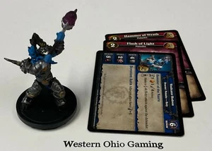 World of Warcraft Miniatures Vindicator Hodoon with Cards USED WOW Core Set - Picture 1 of 1