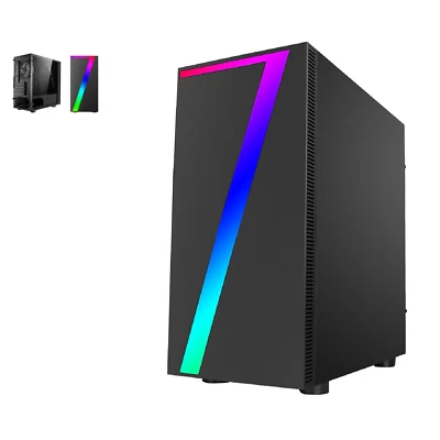 Fast Gaming PC i5 i7 Computer 16GB RAM 256GB NVMe SSD 1TB HDD GTX 1660 Seven Lot - Image 1 of 4