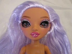 Nude Tiara Song Rainbow High Vision Royal Three Fashion Doll Purple Hair Vinyl - Picture 1 of 9