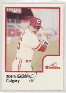1986 ProCards Calgary Cannons John Moses
