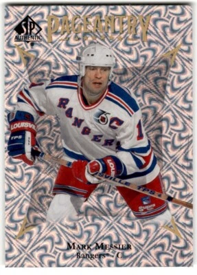 2021-22 SP Authentic Pageantry Mark Messier #P-83 New York Rangers - Image 1 of 2