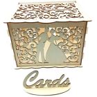 Wood Wooden Gift Card Box 25*20*18.3 CM Wedding Card Box  Birthday
