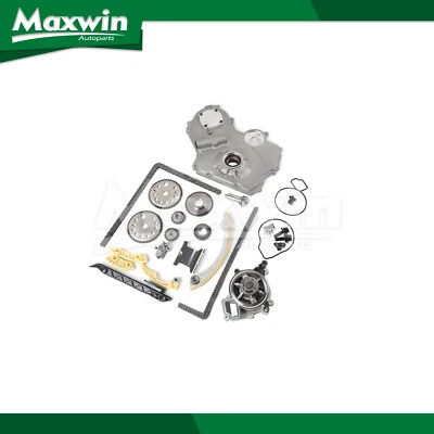 Kit de pernos de engrasador de engranajes de cadena de distribución bomba de agua de aceite apta para Chevrolet Cobalt Pontiac Foto 1 de 4