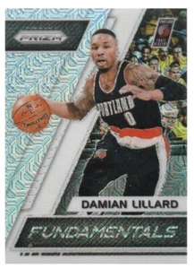 2017-18 Panini Prizm Fundamentals Prizms Mojo #26 Damian Lillard 14/25 - Imagen 1 de 1