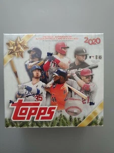 Tarjetas de béisbol Topps Holiday MLB 2020 mega caja 5 metálicas 1 autógrafo nuevas selladas - Imagen 1 de 7