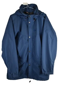 Lowe Alpine Mens Size M Blue Anorak Jacket Nylon Hoodie Outdoors - Picture 1 of 1