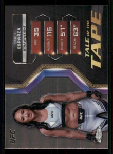 2024 Topps Chrome UFC Tale of the Tape #TFT26 Carla Esparza - Picture 1 of 2