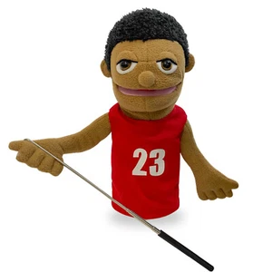 16 Inch Sports Player Hand Puppet Plush Toy Role Play Interactive Gift for Kids - Picture 1 of 6
