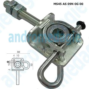SOPORTE AJUSTABLE CON PIN GALVANIZADO Montaje de motores tubulares - Imagen 1 de 1