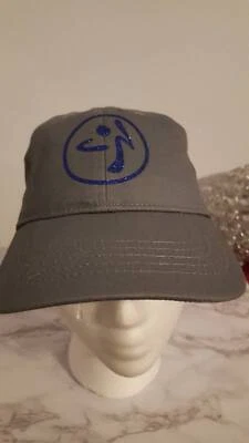 Nueva Gorra de Béisbol Para Mujer Gris Moda Sombrero Azul Real Brillo Logo ZUMBA Foto 1 de 4