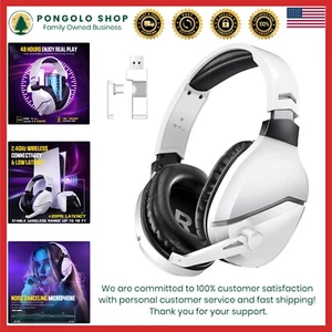Auriculares inalámbricos para juegos con micrófono con cancelación de ruido para PS5 PC Xbox Series X - Imagen 1 de 11