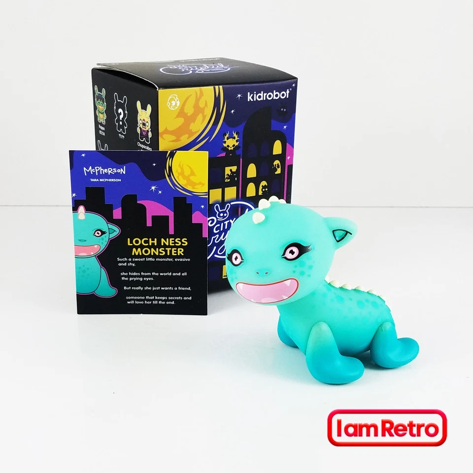 Kidrobot City Cryptid 3" Dunny Series - Loch Ness Monster 2/24 by Tara McPherson - Image 1 of 1
