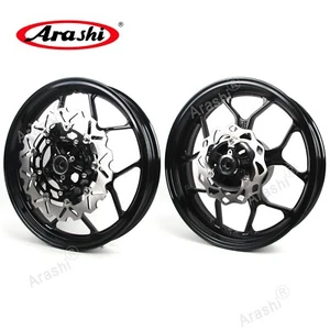 Llanta trasera delantera y rotor disco freno para Yamaha MT-03 MT03 2020 - 2023 2021 - Imagen 1 de 9