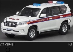 Vitesse Toyota Land Cruiser Prado 2018 Hong Kong Police (Ltd Ed 499pcs) New - Picture 1 of 2