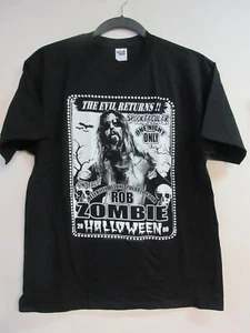 ROB ZOMBIE OFFICIAL MERCH HALLOWEEN 2009 BAND CONCERT MUSIC T-SHIRT EXTRA LARGE - Picture 1 of 6