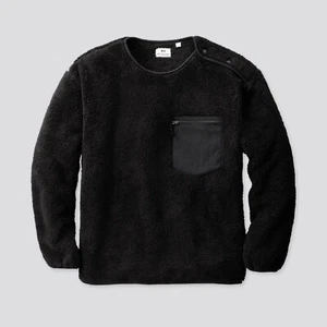 Suéter top de lana Engineered Garments X Uniqlo para hombre extra pequeño DS negro | XS - Imagen 1 de 3