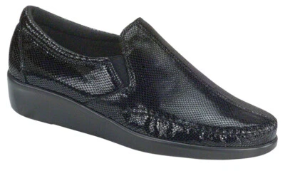 SAS Dream Black Snake Women's Shoes Many Sizes & Widths Free Shipping New In Box - Image 1 of 4