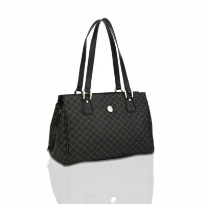 Bolso de hombro Rioni Signature East-west negro STB-20244 Foto 1 de 2