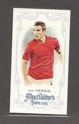2013 Topps Numbered Allen and Ginter Mini RED A & G Back Robin van Persie 10/25 - Image 1 of 2