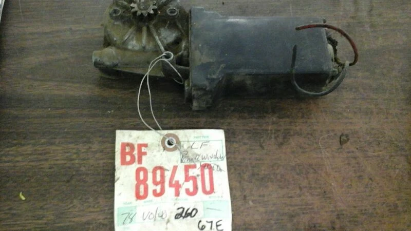 Power Window Motor Rear Passenger Right Fits 75-78 VOLVO 240 SERIES 12517 Foto 1 de 1