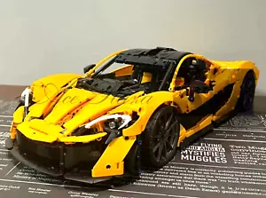 McLaren P1 Building Blocks 42172 Super Racing Car Highly Realistic 3893 Pcs - Picture 1 of 13