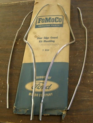 Nuevo de Lote Original Ford 1966 1969 Falcon Accesorio 4 Puertas Borde Protectores Borde Borde Borde Borde Borde Moldura 1967 1968 Vagón Foto 1 de 4
