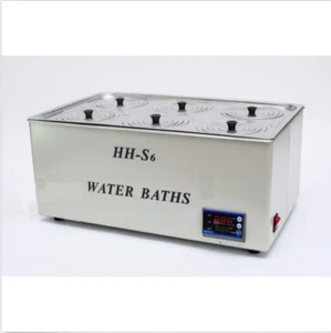 1500W Digital Thermostatic Water Bath 6 Hole Fast Shipping - Picture 1 of 4