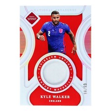 2022 Panini National Treasures Soccer Kyle Walker /99 Patch Century Materials