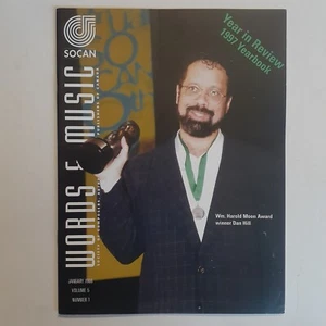 Words & Music Socan Dan Hill Celine Dion Shania Twain The Tragically Hip Canada - Picture 1 of 18